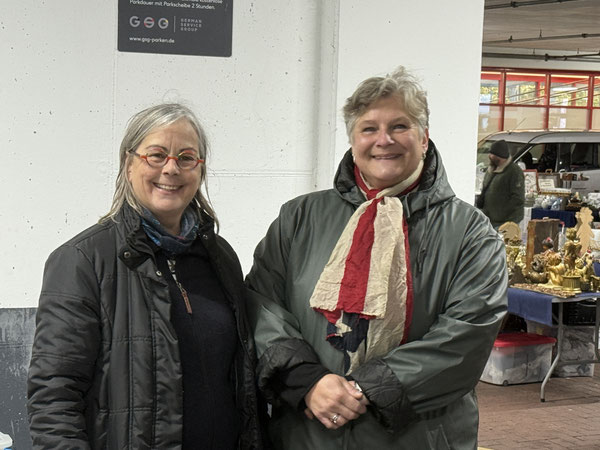 Claudia und Irene, die Starverkäuferinnen