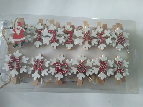 Es wird höchste Zeit einen Adventskalender zu basteln! Alles dazu gibt es in unseren Spendenflohmarkt