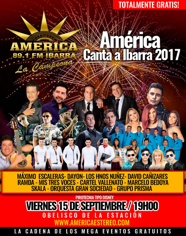 AMERICA CANTA A IBARRA