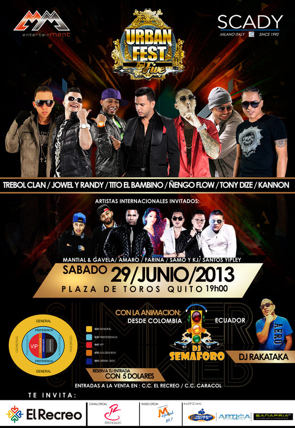 URBAN FEST 5 29 DE JUNIO 2013