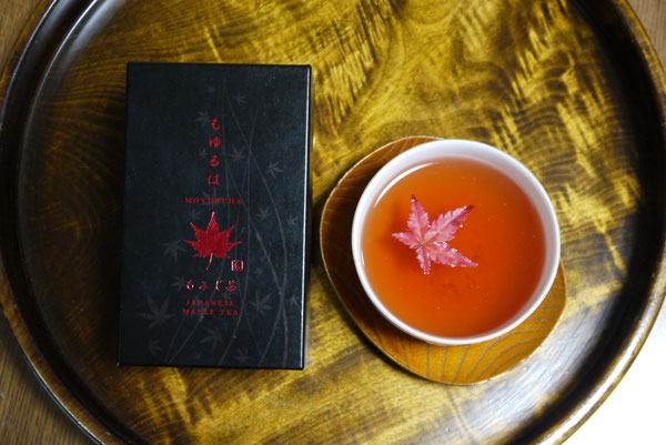 もみじ茶　紅葉茶　Japanese maple tea　もゆるは 