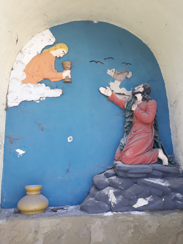 Die Letztfassung der Figurengruppe hatte nicht nur gestalterisch Luft nach oben....