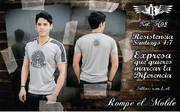 Camiseta Cristiana - Resistencia