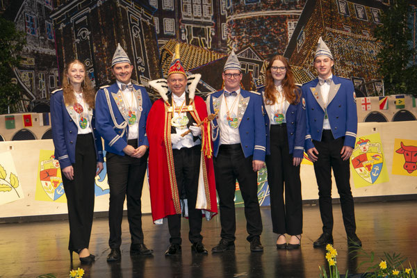Bild aus der Session 2025 - mit Prinz Stephan III.