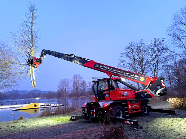 Manitou Turncable Klettertechnik Augsburg
