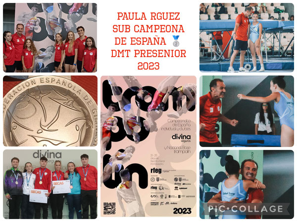 PAULA RODRIGUEZ. SUB CAMPEONA DE ESPAÑA DMT PRESENIOR 2023