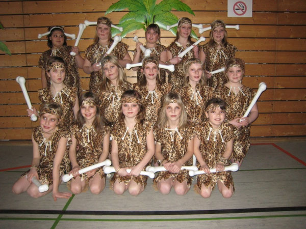 Saison 2008/2009 Fesche Teens Motto: Flintstones