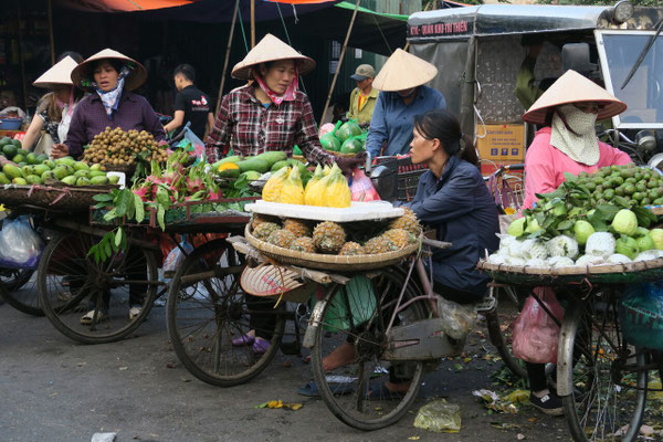 Les cyclo-vendeuses de fruits