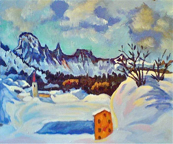 Neve su Capo Lago