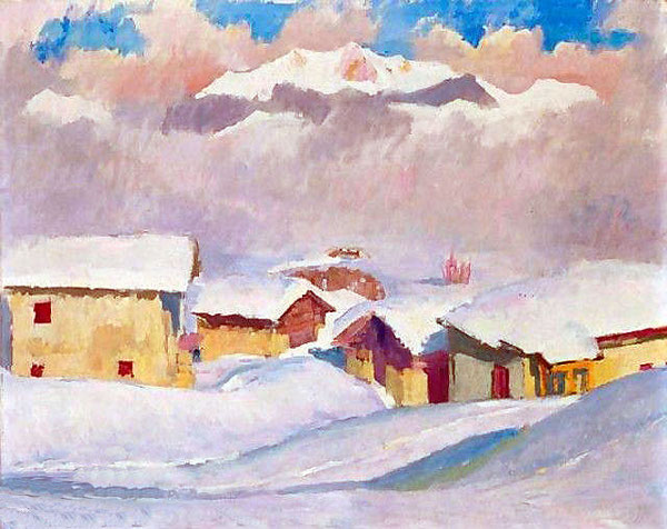 Зимний пейзаж, 1927