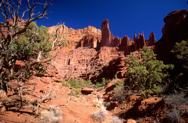 Unterwegs zu den Fisher Towers.