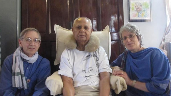 David & Louise with Bhau Kalchuri