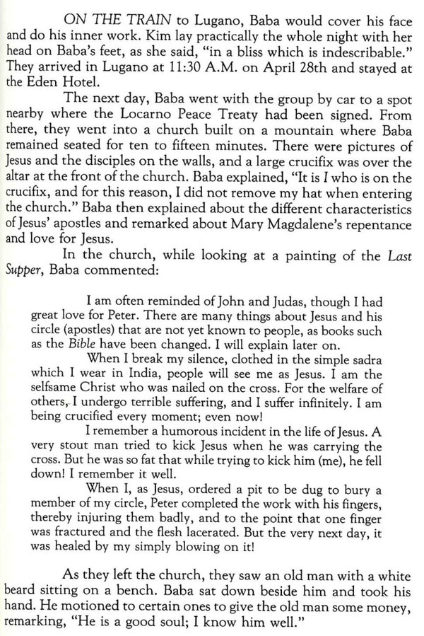With kind permission of Bhau Kalchuri : Lord Meher Vol.5 Page 1599