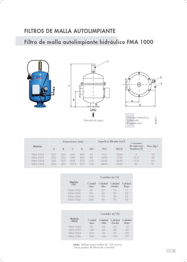 Filtro Autolimpiante FMA 2000