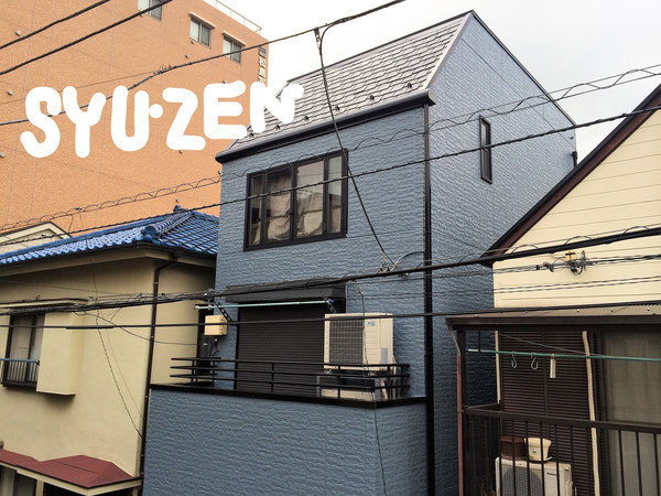 横浜市西区中央周辺 外壁塗装 屋根塗装 目地交換