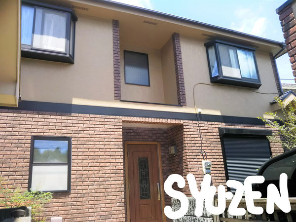 横浜市中区簑沢。 外壁塗装 屋根塗装。