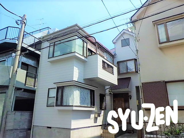 横浜市中区大和町。 外壁塗装と屋根塗装。