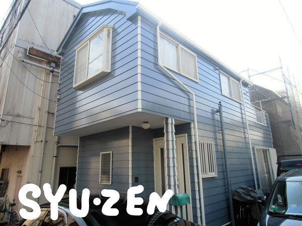 横浜市西区東久保町周辺 外壁塗装 屋根ガルバ