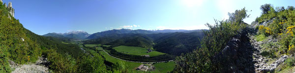 Panorama depuis le Camino de Santiago