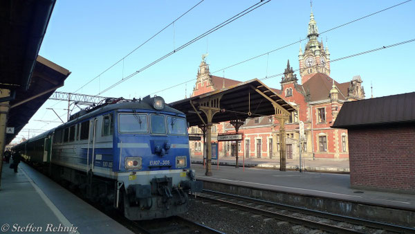 EU 07 - 305 in Gdańsk Główny (12. März 2012)