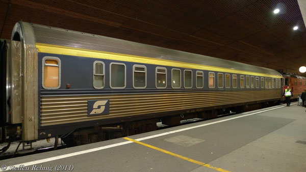ex. CIWL - Schlafwagen (ÖBB WLABmz61) 618170-70 010-7 (CIWL 4538) Zürich - Graz am EN 465 "Zürichsee" in Zürich Hbf (März 2011)