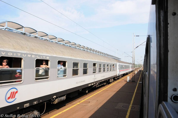 JZ-Schlafwagen im "JADRAN EXPRESS"