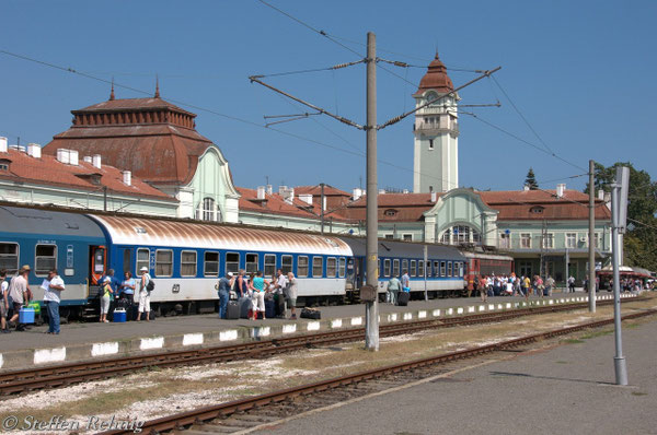 kurz nach der Ankunft im Bahnhof Burgas