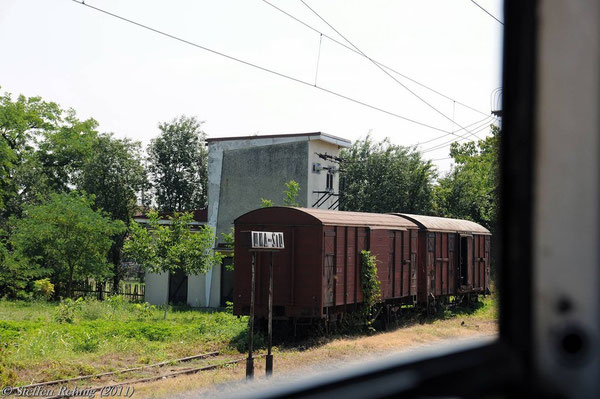 Altes Bahnhofsschild