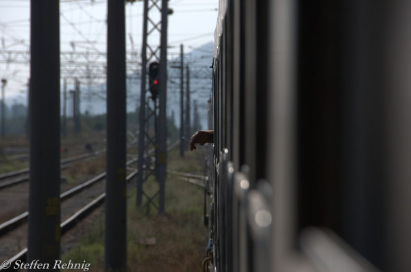.... Zigarettenpause in Karnobat ....