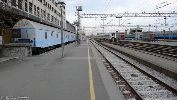Y - Postwagen (Norm OSShD) in Zagreb