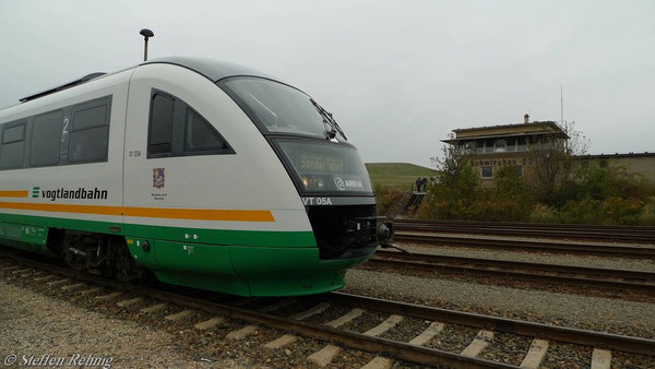 Abfahrbereit zur Rückfahrt nach Glauchau