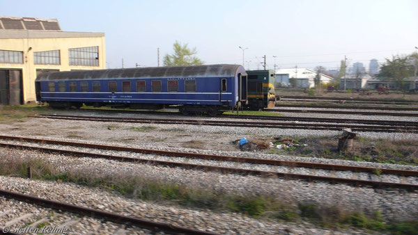 MZ Schlafwagen in Skopje