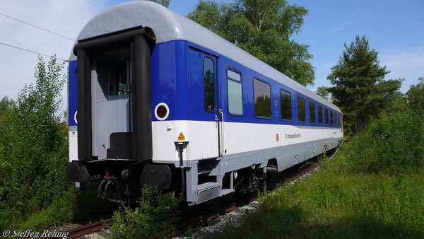 Ausstellungswagen der DB-Fahrzeuginstandhaltung in Nürnberg (1. Juni 2007)