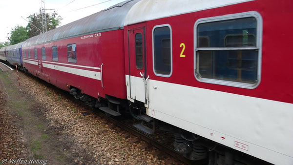 WLABmee am D 460 "TRANSBALKAN" von Thessaloniki nach Bukarest (Juni 2007)