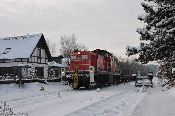 Bahnhof Frensdorf (28. Dezember 2010)