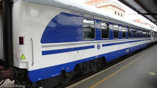 Schlafwagen nach München in Zagreb