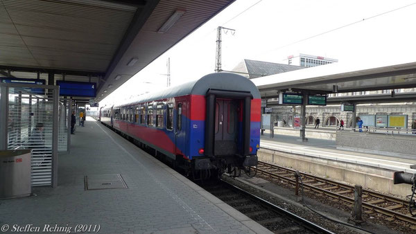 Bei der Abfahrt