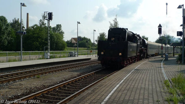 Lrz Glauchau - Schmirchau bei der Einfahrt in Nöbdenitz