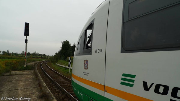Halt am Bahnsteig Raitzhain