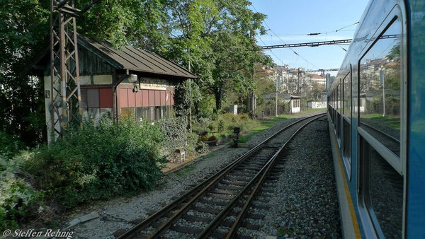 Stillgelegt: Stellwerk Praha - Vyšehrad