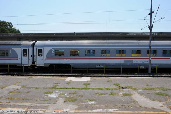 .... mit Zug B 741 (München -) Zagreb - Vinkovci