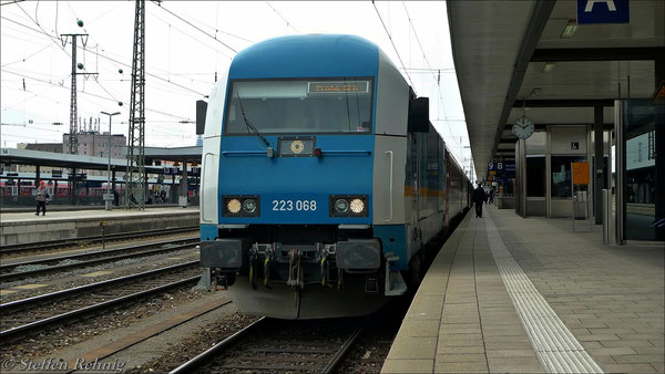 223 068 in Nürnberg Hbf (14. April 2012)