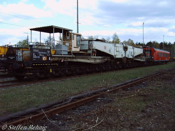 86 80 996 0404-3 der DB AG im Gleisbauhof Nürnberg (April 2005)