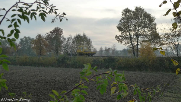Wismut-Skl25, vermutlich einer der letzten seiner Bauart der 2010 noch auf DB-AG Strecke fahren darf? (November 2010)