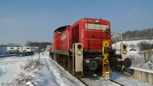 Am Streckenende (Dezember 2010)