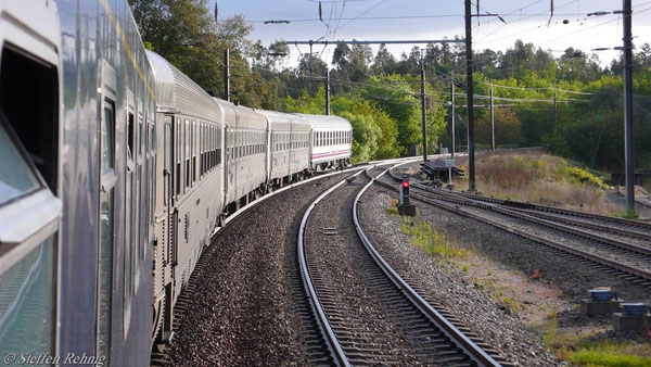 ..... Speisewagen, 2x 2.Kl. Sitzwagen, RENFE Liegewagen
