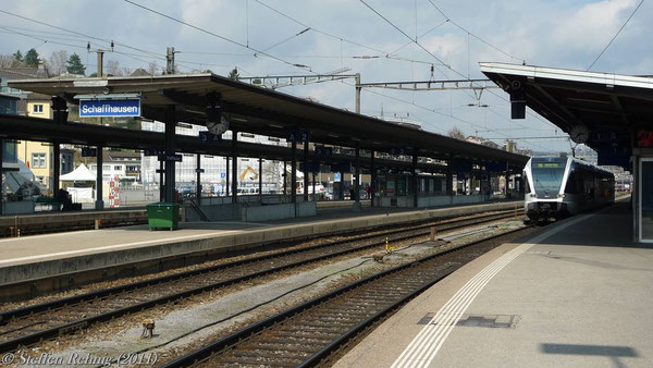Grenzbahnhof Schaffhausen (März 2011)