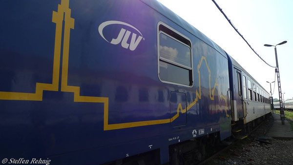 CD-Schlafwagen im R 400 "SILESIA" in Krakow (Mai 2010)