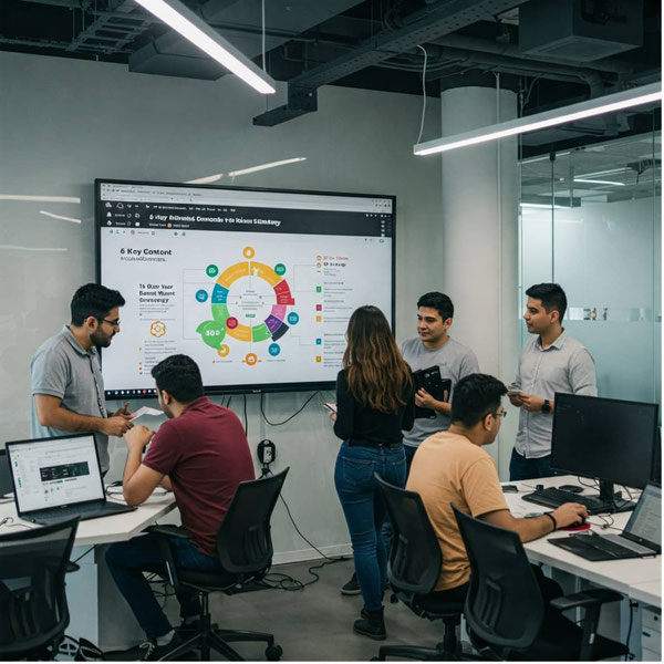 elementos para crear contenido
