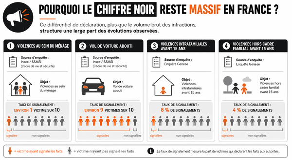 Pourquoi le chiffre noir reste massif en France ?